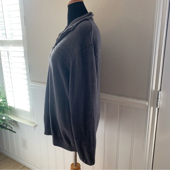Dockers pull over sweater zipper neck - Picture 3 of 12
